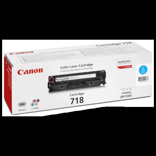 Toner original CANON CRG-718B, negru Toner original CANON CRG-718B, negru
