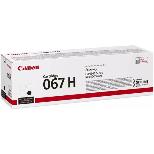 Toner original CANON 067 H, negru Toner original CANON 067 H, negru