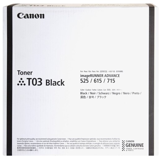 Toner original CANON T03, negru Toner original CANON T03, negru