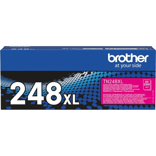 Toner original BROTHER TN-248XLM, magenta Toner original BROTHER TN-248XLM, magenta
