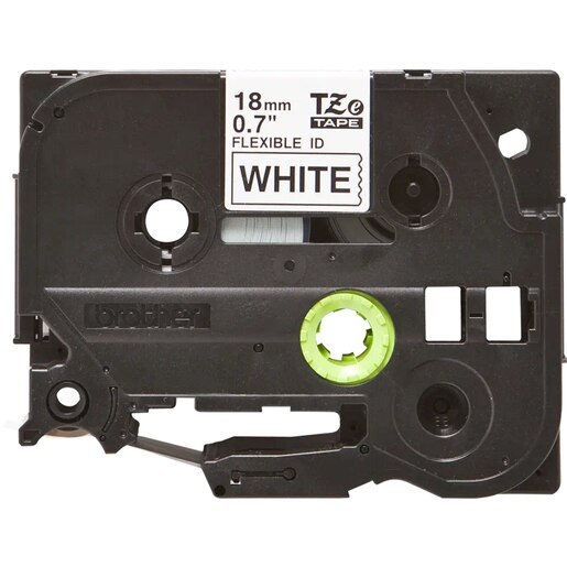 Banda etichete BROTHER TZE-FX241, 18mm, 8m, Negru pe Alb Banda etichete BROTHER TZE-FX241, 18mm, 8m, Negru pe Alb