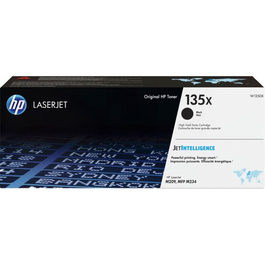 Toner original HP 135X (W1350X), negru Toner original HP 135X (W1350X), negru