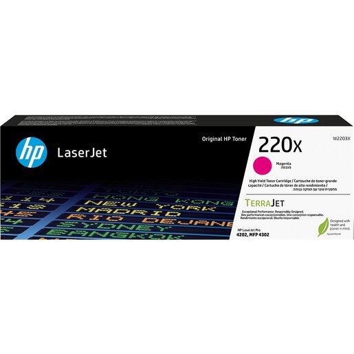Toner original HP 220X (W2203X), magenta Toner original HP 220X (W2203X), magenta