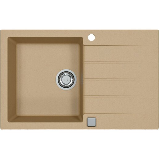 Chiuveta bucatarie ALVEUS Cadit 20 G55, 1 cuva, picurator reversibil, compozit granit, bej Chiuveta bucatarie ALVEUS Cadit 20 G55, 1 cuva, picurator reversibil, compozit granit, bej