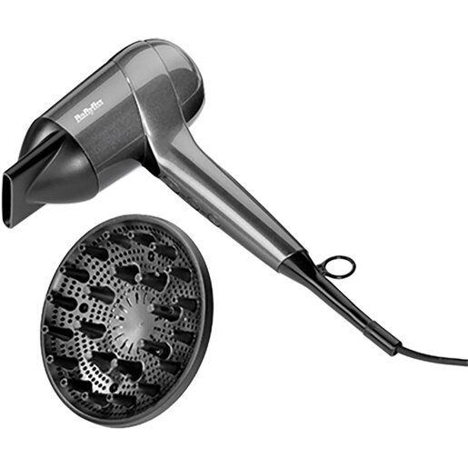 Uscator de par BABYLISS Titanium Shine D6200DE, 1600W, negru Uscator de par BABYLISS Titanium Shine D6200DE, 1600W, negru