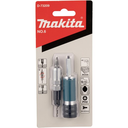 Burghiu cu zencuitor si bit MAKITA D-73209, M3, 2.4 mm Burghiu cu zencuitor si bit MAKITA D-73209, M3, 2.4 mm