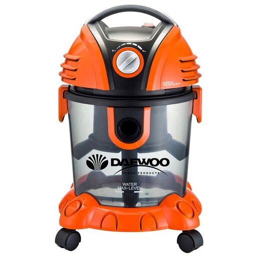 Aspirator umed/uscat DAEWOO DAWF15L, 15l, 1400W, 85dB, argintiu-portocaliu Aspirator umed/uscat DAEWOO DAWF15L, 15l, 1400W, 85dB, argintiu-portocaliu