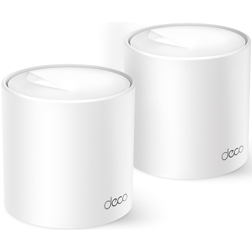 Sistem Wireless Mesh TP-LINK Deco X1500 AX 1500, Dual-Band 300 + 1201 Mbps, 2 buc, alb Sistem Wireless Mesh TP-LINK Deco X1500 AX 1500, Dual-Band 300 + 1201 Mbps, 2 buc, alb