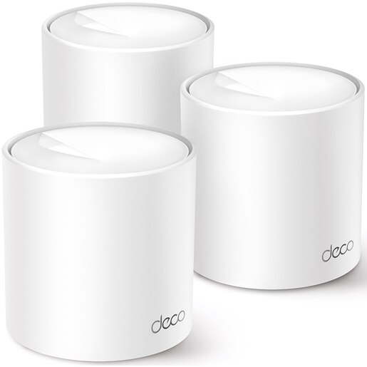 Sistem Wireless Mesh TP-LINK Deco X1500 AX1500, Dual-Band 300 + 1201 Mbps, 3 buc, alb Sistem Wireless Mesh TP-LINK Deco X1500 AX1500, Dual-Band 300 + 1201 Mbps, 3 buc, alb