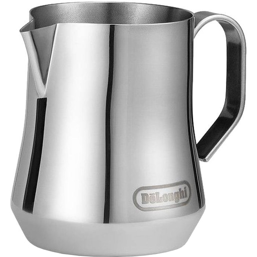 Cana pentru spumarea laptelui DELONGHI DLSC060, 350ml, argintiu Cana pentru spumarea laptelui DELONGHI DLSC060, 350ml, argintiu
