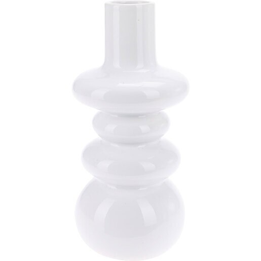 Vaza decorativa KI Dolomite, compozit ceramic, 9 x 9 x 6 cm, alb Vaza decorativa KI Dolomite, compozit ceramic, 9 x 9 x 6 cm, alb