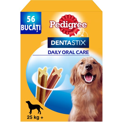 Recompensa pentru caini PEDIGREE DentaStix, Cereale, 8 x 270g Recompensa pentru caini PEDIGREE DentaStix, Cereale, 8 x 270g