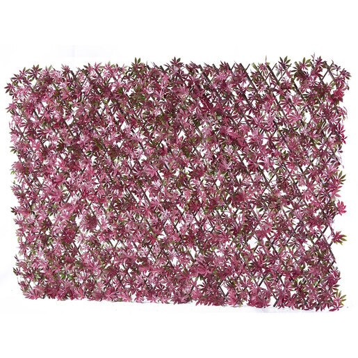 Gard artificial Fall, 200 x 100 cm, roz-verde Gard artificial Fall, 200 x 100 cm, roz-verde