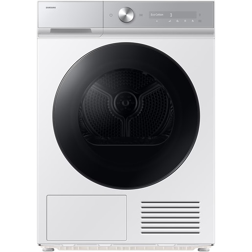 Uscator de rufe SAMSUNG DV90DB8845GHU4, Pompa de caldura, AI Control, 9 kg, 19 programe, Clasa A, Wi-Fi, alb Uscator de rufe SAMSUNG DV90DB8845GHU4, Pompa de caldura, AI Control, 9 kg, 19 programe, Clasa A, Wi-Fi, alb