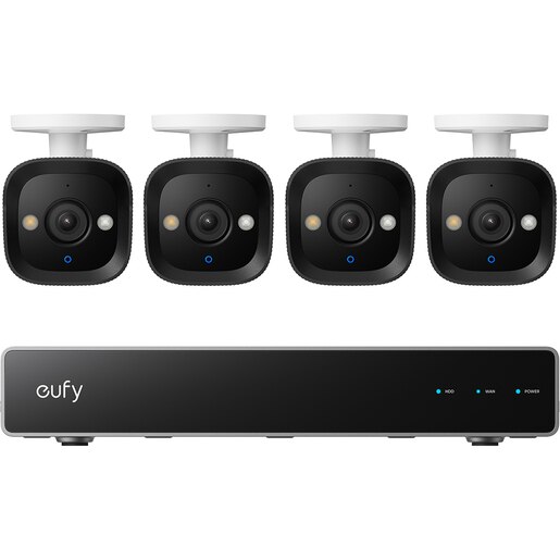 Kit supraveghere video EUFYCAM E40, 4 camere, 4K Ultra HD, 16 canale, alb Kit supraveghere video EUFYCAM E40, 4 camere, 4K Ultra HD, 16 canale, alb