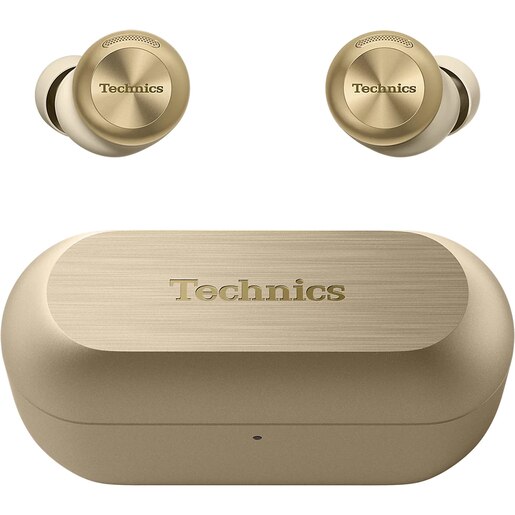 Casti TECHNICS EAH-AZ100E-N, True Wireless, Bluetooth, In-ear, Microfon, Noise Cancelling, Carcasa incarcare wireless, auriu Casti TECHNICS EAH-AZ100E-N, True Wireless, Bluetooth, In-ear, Microfon, Noise Cancelling, Carcasa incarcare wireless, auriu