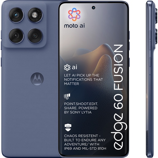 Telefon MOTOROLA Edge 60 Fusion 5G, 256GB, 8GB RAM, Dual SIM, Slipstream Telefon MOTOROLA Edge 60 Fusion 5G, 256GB, 8GB RAM, Dual SIM, Slipstream