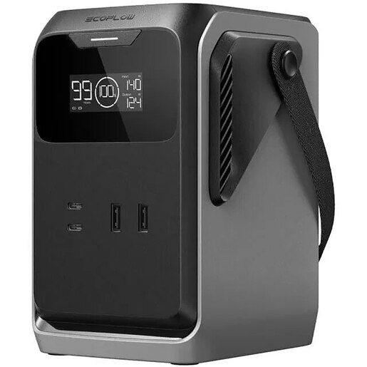Statie de incarcare ECOFLOW Trail200, 192Wh, 200W, negru Statie de incarcare ECOFLOW Trail200, 192Wh, 200W, negru