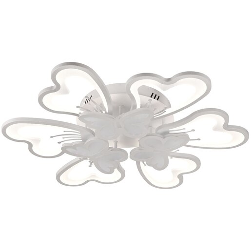 Plafoniera LED ERSTE Butterfly, 100W, 8500lm, IP20, alb Plafoniera LED ERSTE Butterfly, 100W, 8500lm, IP20, alb