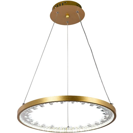 Pendul LED ERSTE Linea, 26W, 2080lm, IP20, auriu Pendul LED ERSTE Linea, 26W, 2080lm, IP20, auriu