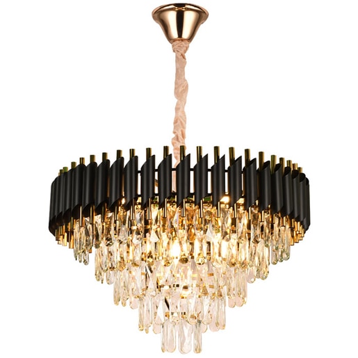 Candelabru ERSTE Cristal, E14, 40W, IP20, auriu Candelabru ERSTE Cristal, E14, 40W, IP20, auriu