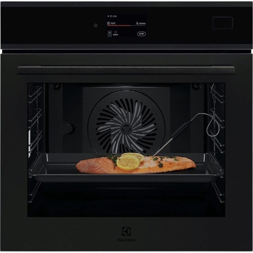 Cuptor incorporabil ELECTROLUX EOB9S3XT, Electric, SteamBoost, Autocuratare cu abur, 70 l, Clasa A++, Wi-Fi, negru Cuptor incorporabil ELECTROLUX EOB9S3XT, Electric, SteamBoost, Autocuratare cu abur, 70 l, Clasa A++, Wi-Fi, negru