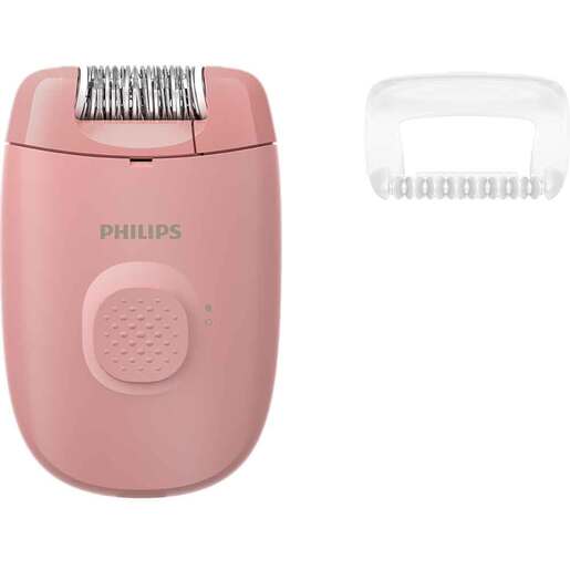 Epilator PHILIPS Seria 2000 BRE227/00, 1 viteza, 2 accesorii, retea, corai Epilator PHILIPS Seria 2000 BRE227/00, 1 viteza, 2 accesorii, retea, corai