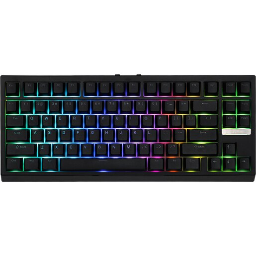 Tastatura Gaming Wireless mecanica EPOMAKER G84, Bluetooth, USB, Layout US, negru Tastatura Gaming Wireless mecanica EPOMAKER G84, Bluetooth, USB, Layout US, negru