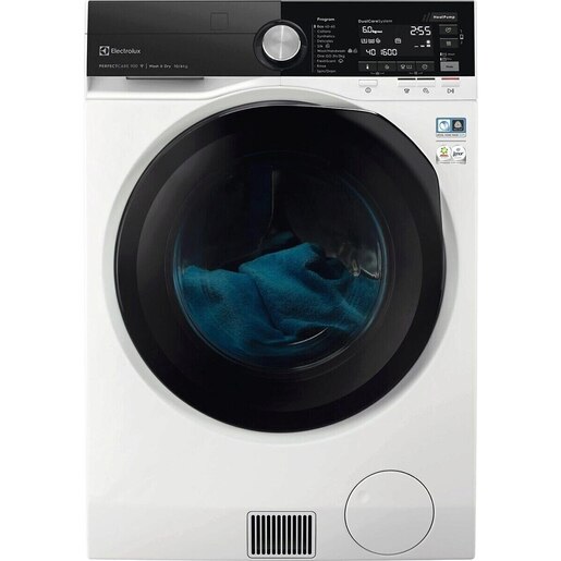 Masina de spalat rufe frontala cu uscator ELECTROLUX PerfectCare900 EW9WN161BCE, 10/6 kg, 1600rpm, Clasa A/B, alb Masina de spalat rufe frontala cu uscator ELECTROLUX PerfectCare900 EW9WN161BCE, 10/6 kg, 1600rpm, Clasa A/B, alb