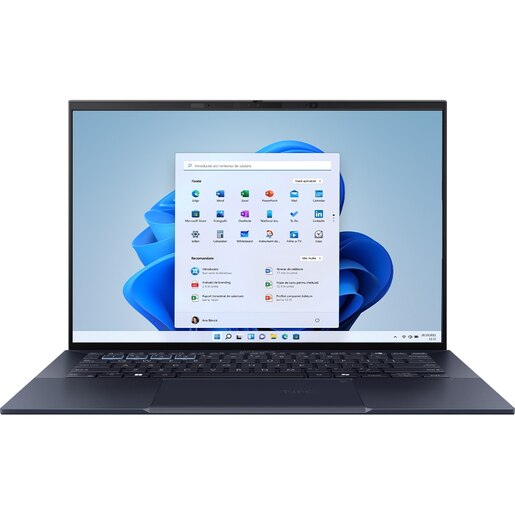Laptop ASUS ExpertBook B9 OLED B9403CVAR-PP1856X, Intel Core 7 150U pana la 5.4GHz, 14" WQXGA+, 32GB, SSD 2TB, Intel Iris Xe Graphics, Windows 11 Pro, Star Black Laptop ASUS ExpertBook B9 OLED B9403CVAR-PP1856X, Intel Core 7 150U pana la 5.4GHz, 14" WQXGA+, 32GB, SSD 2TB, Intel Iris Xe Graphics, Windows 11 Pro, Star Black