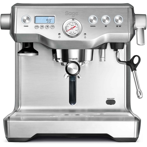 Espressor manual SAGE Dual Boiler BES920, 2.5l, 2200W, 15 bar, Sistem triplu incalzire, argintiu Espressor manual SAGE Dual Boiler BES920, 2.5l, 2200W, 15 bar, Sistem triplu incalzire, argintiu