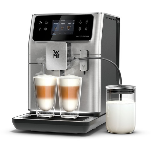 Espressor automat WMF Perfection 660 CP813D10, 3l, 1550W, 15 bar, argintiu-negru Espressor automat WMF Perfection 660 CP813D10, 3l, 1550W, 15 bar, argintiu-negru