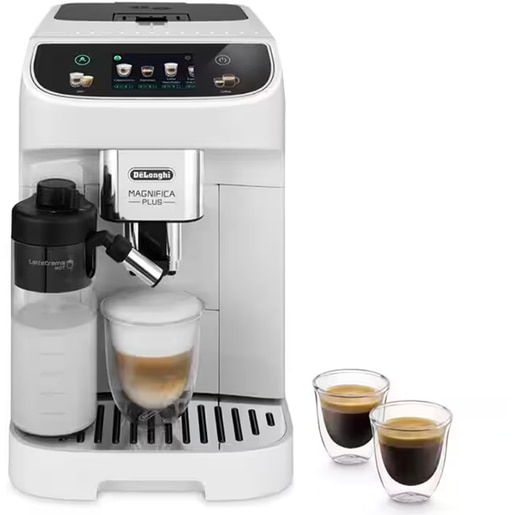 Espressor automat DELONGHI Magnifica Plus ECAM320.60.W, 1.9l, 1450W, 15 bar, alb-negru Espressor automat DELONGHI Magnifica Plus ECAM320.60.W, 1.9l, 1450W, 15 bar, alb-negru