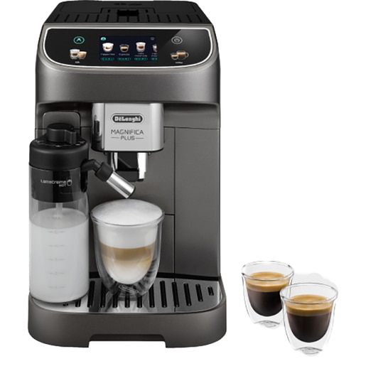 Espressor automat DELONGHI Magnifica Plus ECAM320.70.TB, 1.9l, 1450W, 15 bar, gri inchis-negru Espressor automat DELONGHI Magnifica Plus ECAM320.70.TB, 1.9l, 1450W, 15 bar, gri inchis-negru