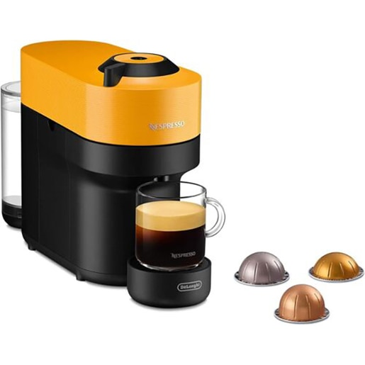 Espressor capsule NESPRESSO Vertuo Pop ENV90.Y, 0.6l, 1260W, 19 bar, galben Espressor capsule NESPRESSO Vertuo Pop ENV90.Y, 0.6l, 1260W, 19 bar, galben