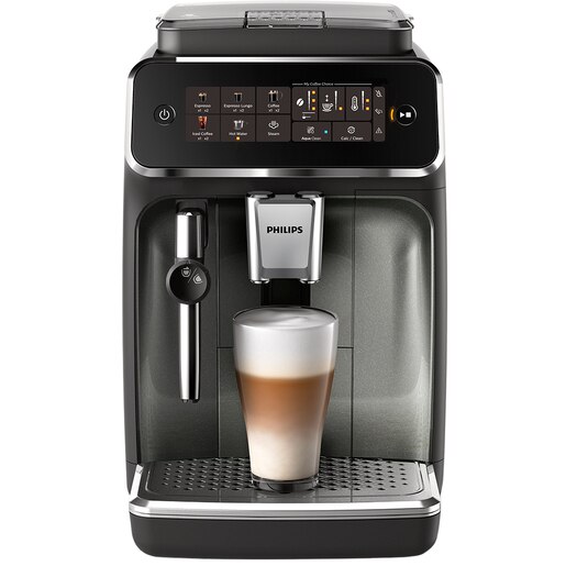 Espressor automat PHILIPS Seria 3300 EP3329/70, 1.8l, 1500W, 15 bar, argintiu-negru Espressor automat PHILIPS Seria 3300 EP3329/70, 1.8l, 1500W, 15 bar, argintiu-negru