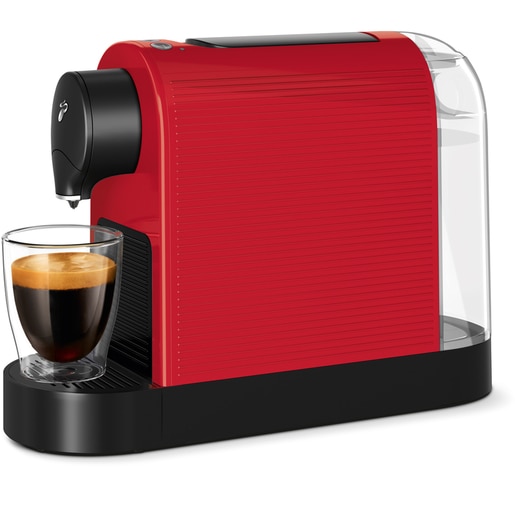 Espressor capsule TCHIBO Pure Plus PUREPLRED, 0.8l, 1250W, 15 bar, rosu-negru Espressor capsule TCHIBO Pure Plus PUREPLRED, 0.8l, 1250W, 15 bar, rosu-negru