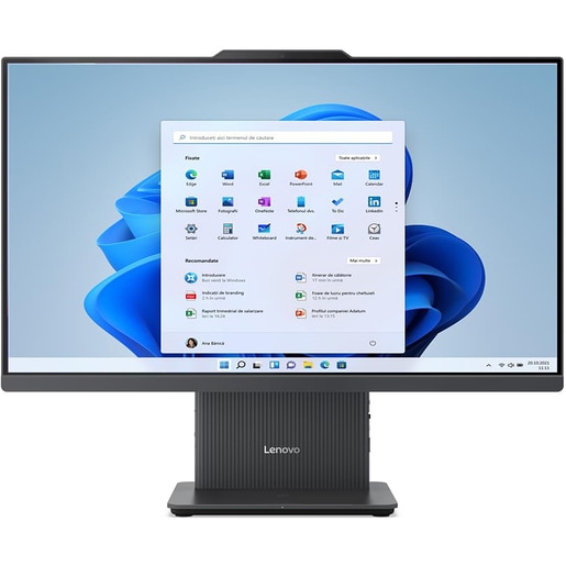 Sistem PC All in One LENOVO IdeaCentre AIO 24IRH9, Intel Core i5-13420H pana la 4.6GHz, 23.8" Full HD, 16GB, SSD 1TB, Intel UHD Graphics, Windows 11 Home, Luna Grey Sistem PC All in One LENOVO IdeaCentre AIO 24IRH9, Intel Core i5-13420H pana la 4.6GHz, 23.8" Full HD, 16GB, SSD 1TB, Intel UHD Graphics, Windows 11 Home, Luna Grey