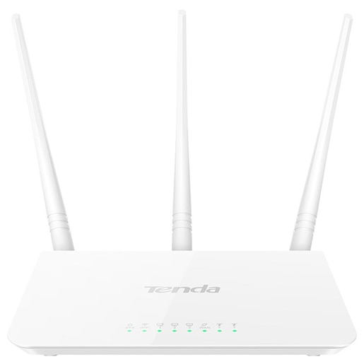 Router Wireless TENDA F3 N300, 300 Mbps, WAN, LAN, alb Router Wireless TENDA F3 N300, 300 Mbps, WAN, LAN, alb
