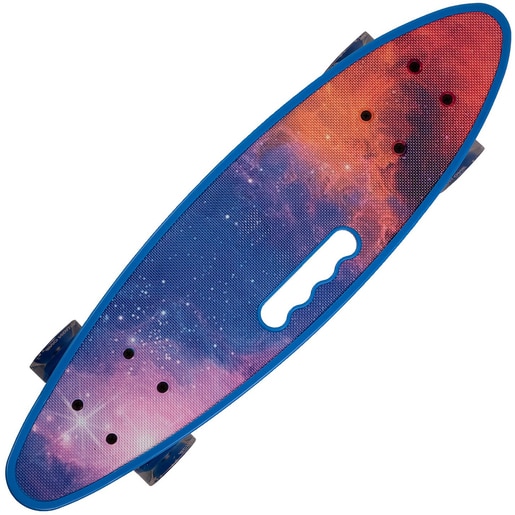 Penny board ACTION ONE Cosmos, 58 x 16 cm, ABS, multicolor Penny board ACTION ONE Cosmos, 58 x 16 cm, ABS, multicolor