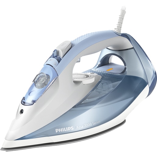 Fier de calcat PHILIPS Seria 7000 DST7011/20, 2600W, 220g/min, 300ml, talpa SteamGlide Plus, albastru deschis-gri Fier de calcat PHILIPS Seria 7000 DST7011/20, 2600W, 220g/min, 300ml, talpa SteamGlide Plus, albastru deschis-gri