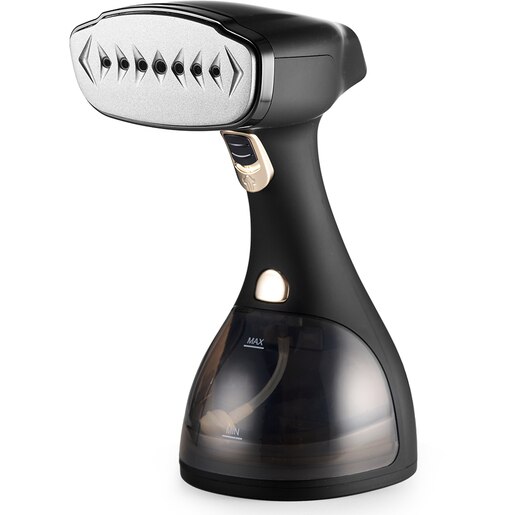 Aparat de calcat vertical MYRIA MY4552, 1500W, 25g/min, 260ml, negru Aparat de calcat vertical MYRIA MY4552, 1500W, 25g/min, 260ml, negru