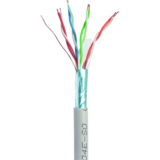 Cablu de retea FTP CAT5e GEMBIRD FPC-5004E-SO/100C, 100m, gri Cablu de retea FTP CAT5e GEMBIRD FPC-5004E-SO/100C, 100m, gri
