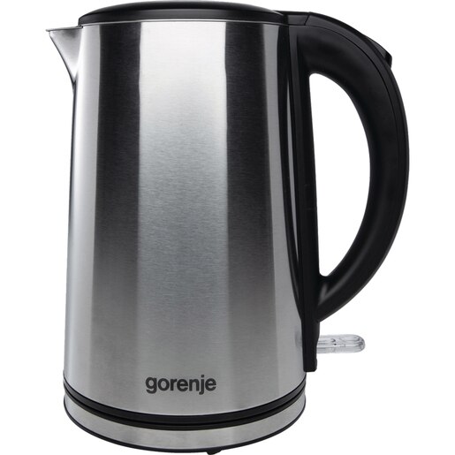 Fierbator apa GORENJE K15DWS, 1.5l, 2200W, argintiu-negru Fierbator apa GORENJE K15DWS, 1.5l, 2200W, argintiu-negru