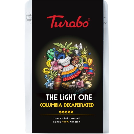 Cafea boabe TURABO Signature Blends The Light One, 250 g Cafea boabe TURABO Signature Blends The Light One, 250 g