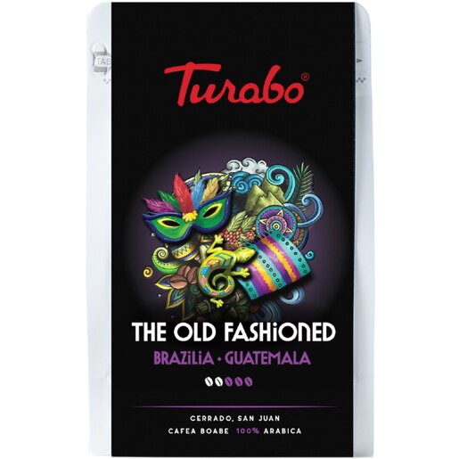 Cafea boabe TURABO Signature Blends The Old Fashioned, 250 g Cafea boabe TURABO Signature Blends The Old Fashioned, 250 g