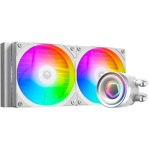 Cooler procesor cu racire lichida ID-COOLING FX240 INF White, 2x120mm, FX240-INF-WHITE Cooler procesor cu racire lichida ID-COOLING FX240 INF White, 2x120mm, FX240-INF-WHITE