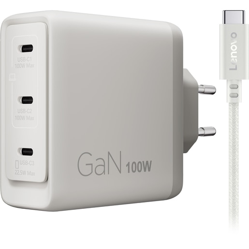 Incarcator laptop multi-port LENOVO G0A6100SEU, USB-C, 100W GaN Incarcator laptop multi-port LENOVO G0A6100SEU, USB-C, 100W GaN