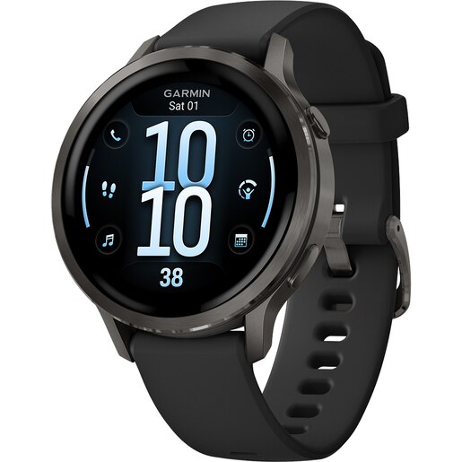 Smartwatch GARMIN Venu 4, 41mm, Wi-Fi, GPS, Android/iOS, silicon, Slate Black Smartwatch GARMIN Venu 4, 41mm, Wi-Fi, GPS, Android/iOS, silicon, Slate Black