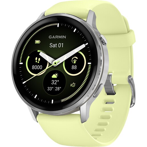 Smartwatch GARMIN Venu 4, 45mm, Wi-Fi, GPS, Android/iOS, silicon, Silver Citron Smartwatch GARMIN Venu 4, 45mm, Wi-Fi, GPS, Android/iOS, silicon, Silver Citron
